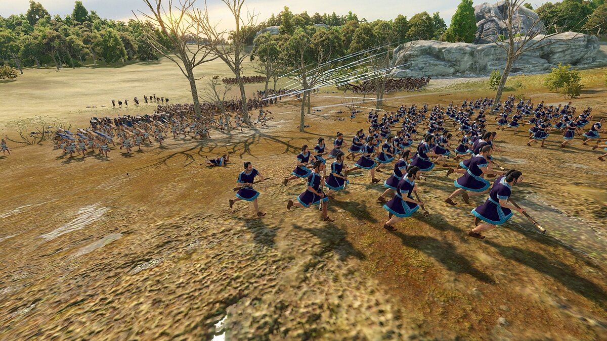 Total War Saga: Troy — Замедляющая грязь