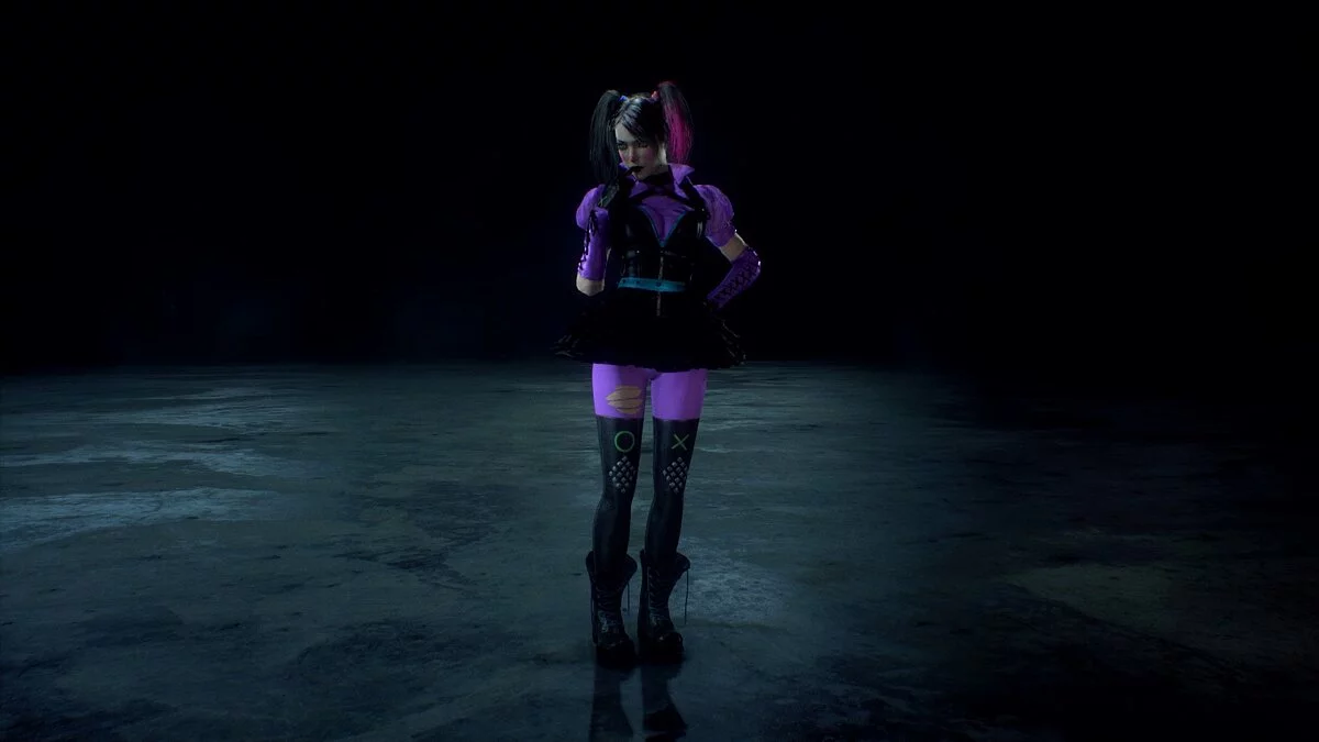 Batman: Arkham Knight Game of the Year Edition — Новые цвета для Харли Квинн