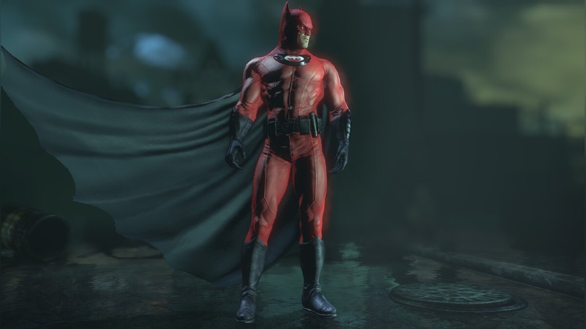 Batman: Arkham City — Красный Бэтмен с Земли-1