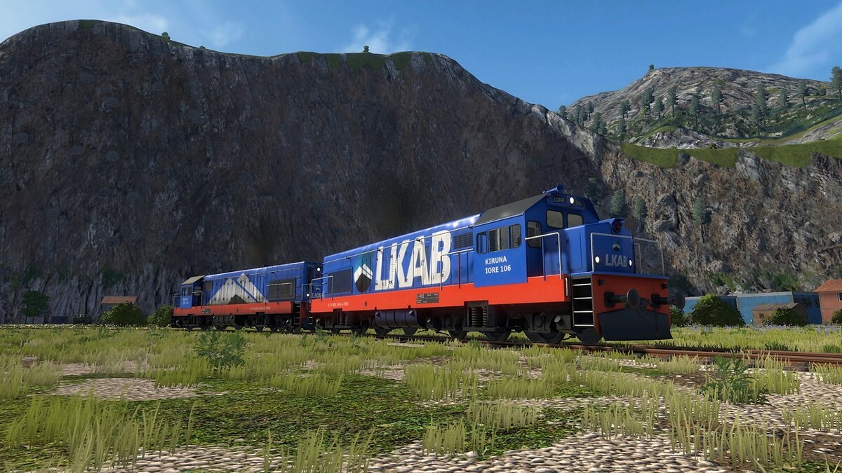 Derail Valley — Раскраска LKAB для локомотива DE6