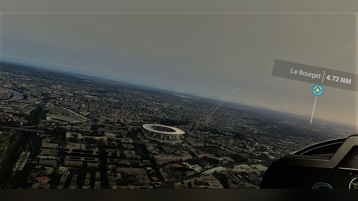 Microsoft Flight Simulator — Реалистичный стадион в Париже