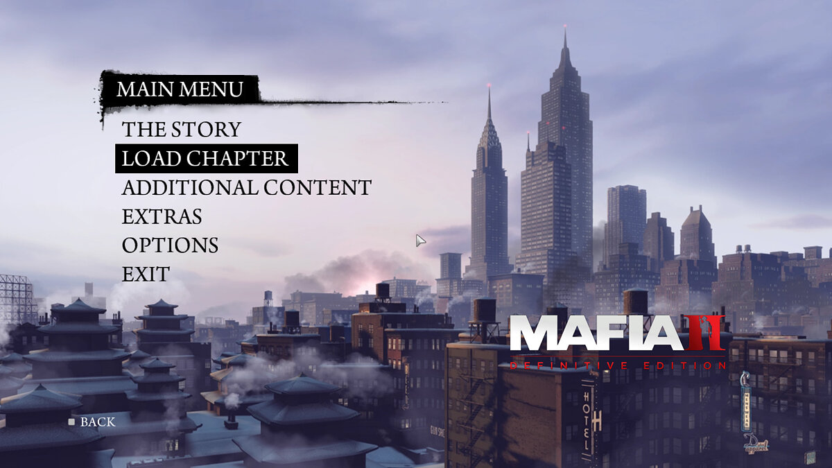 Mafia 2: Definitive Edition — Выбор любой главы