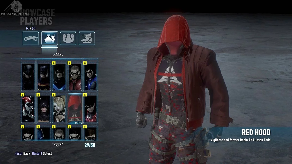 Batman: Arkham Knight Game of the Year Edition — Красный колпак рыцарь Аркхема