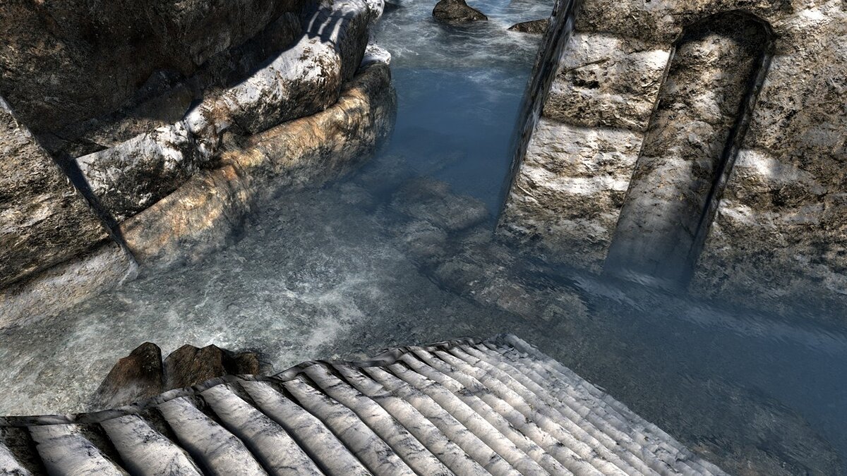 Elder Scrolls 5: Skyrim Special Edition — Улучшенная горная вода