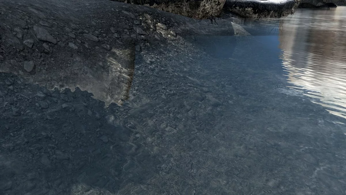 Elder Scrolls 5: Skyrim Special Edition — Улучшенная горная вода