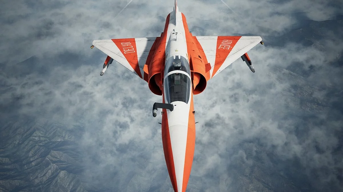 Ace Combat 7: Skies Unknown — Мираж 2000-5 с раскраской Vents d'Erusea