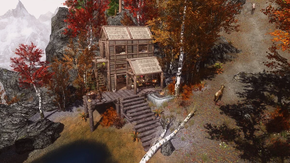 Elder Scrolls 5: Skyrim Special Edition — Осенняя хижина