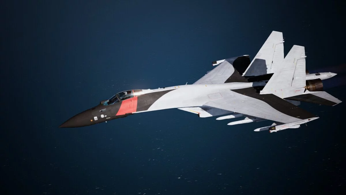Ace Combat 7: Skies Unknown — Су-35 С  раскраска журавлик