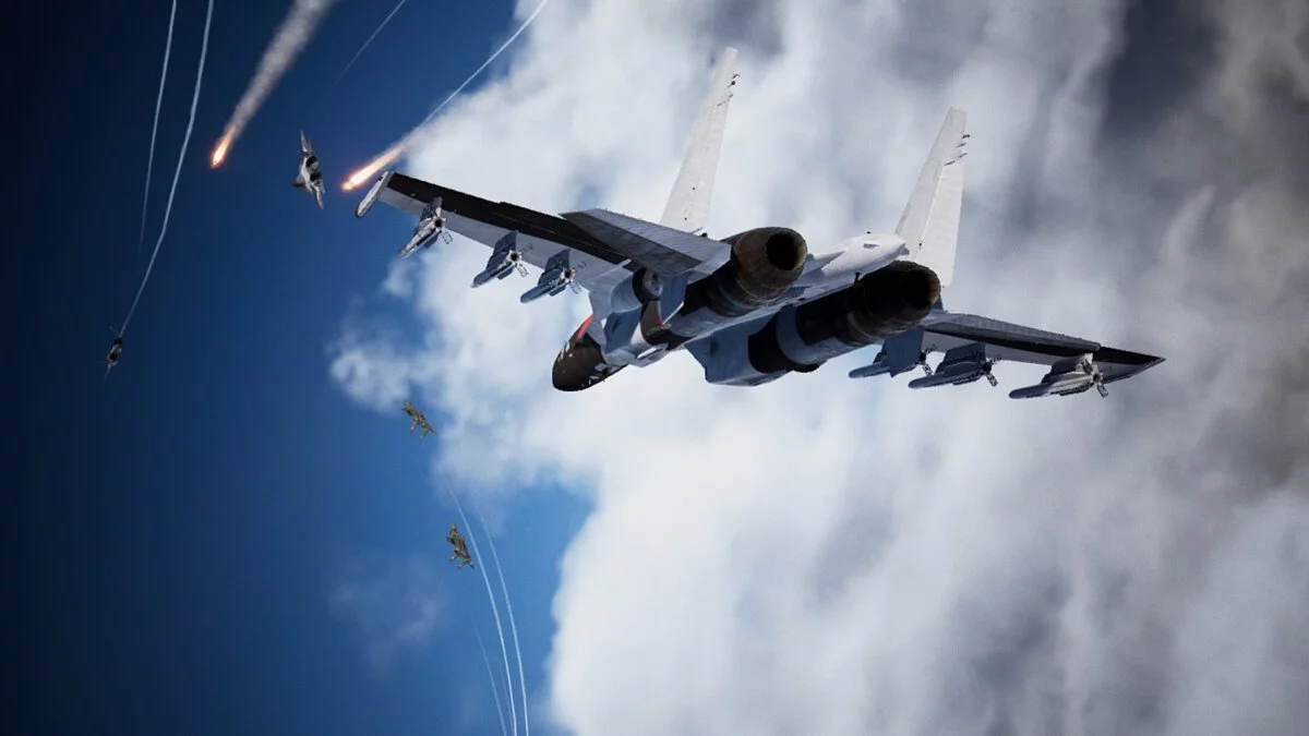 Ace Combat 7: Skies Unknown — Су-35 С  раскраска журавлик