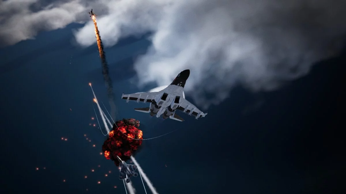 Ace Combat 7: Skies Unknown — Су-35 С  раскраска журавлик