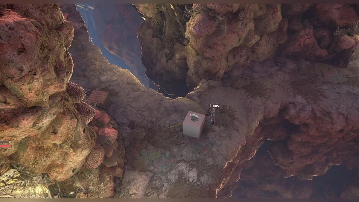 Code Vein — Вид камеры сверху