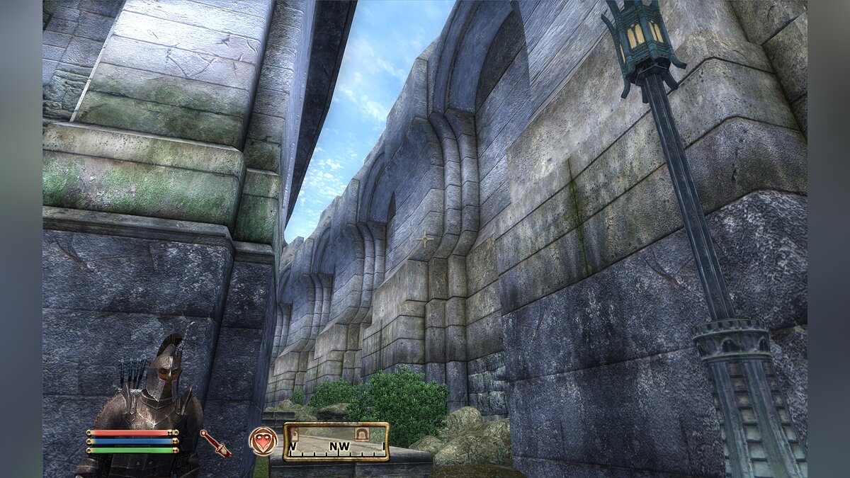 The Elder Scrolls 4: Oblivion — Улучшенные текстуры в 4x