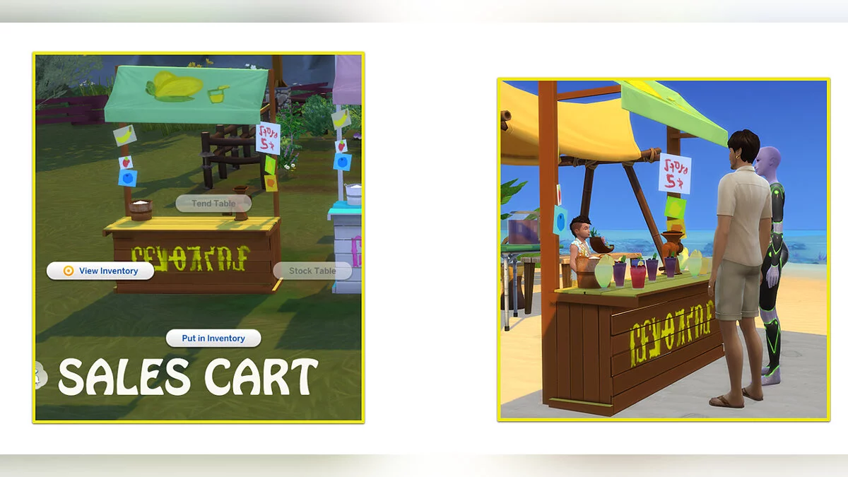 The Sims 4 — Продажа лимонада