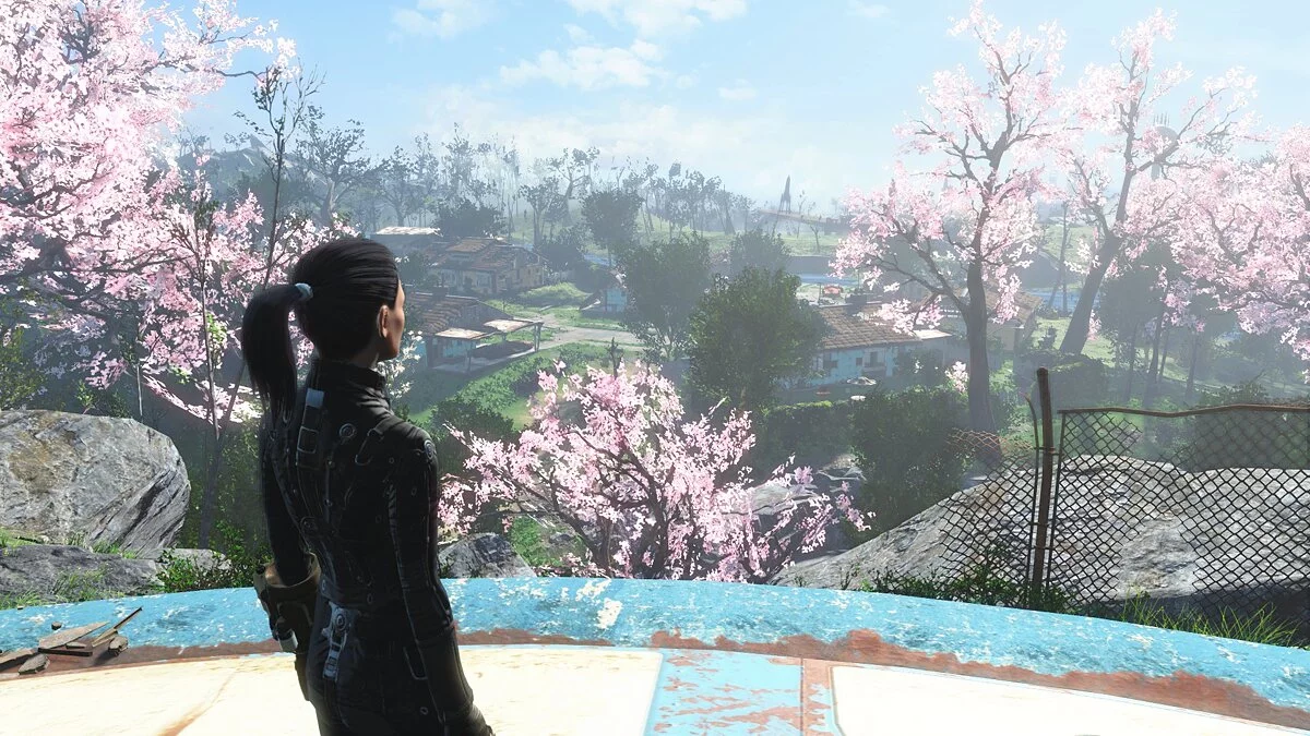 Fallout 4: Game of the Year Edition — Простая прическа с хвостиком