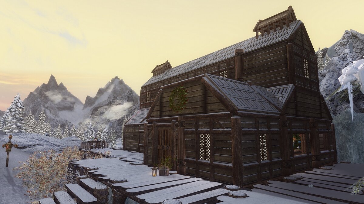 The Elder Scrolls 5: Skyrim Legendary Edition — Рождественский дом