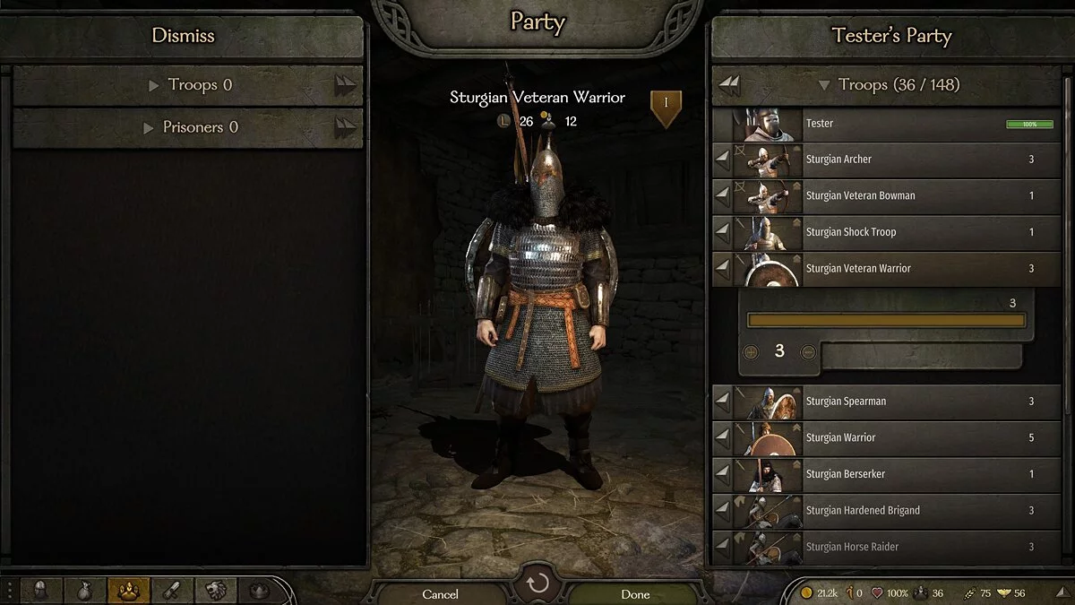 Mount & Blade 2: Bannerlord — Улучшенная броня стургианских войск