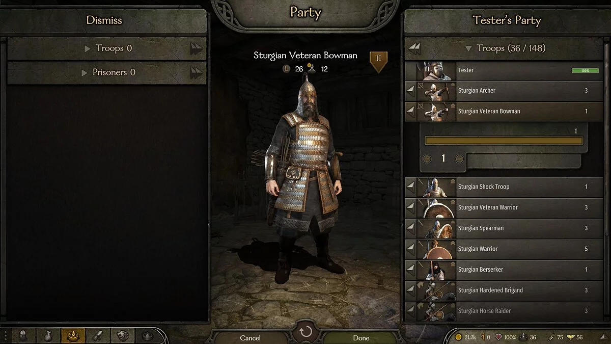 Mount & Blade 2: Bannerlord — Улучшенная броня стургианских войск