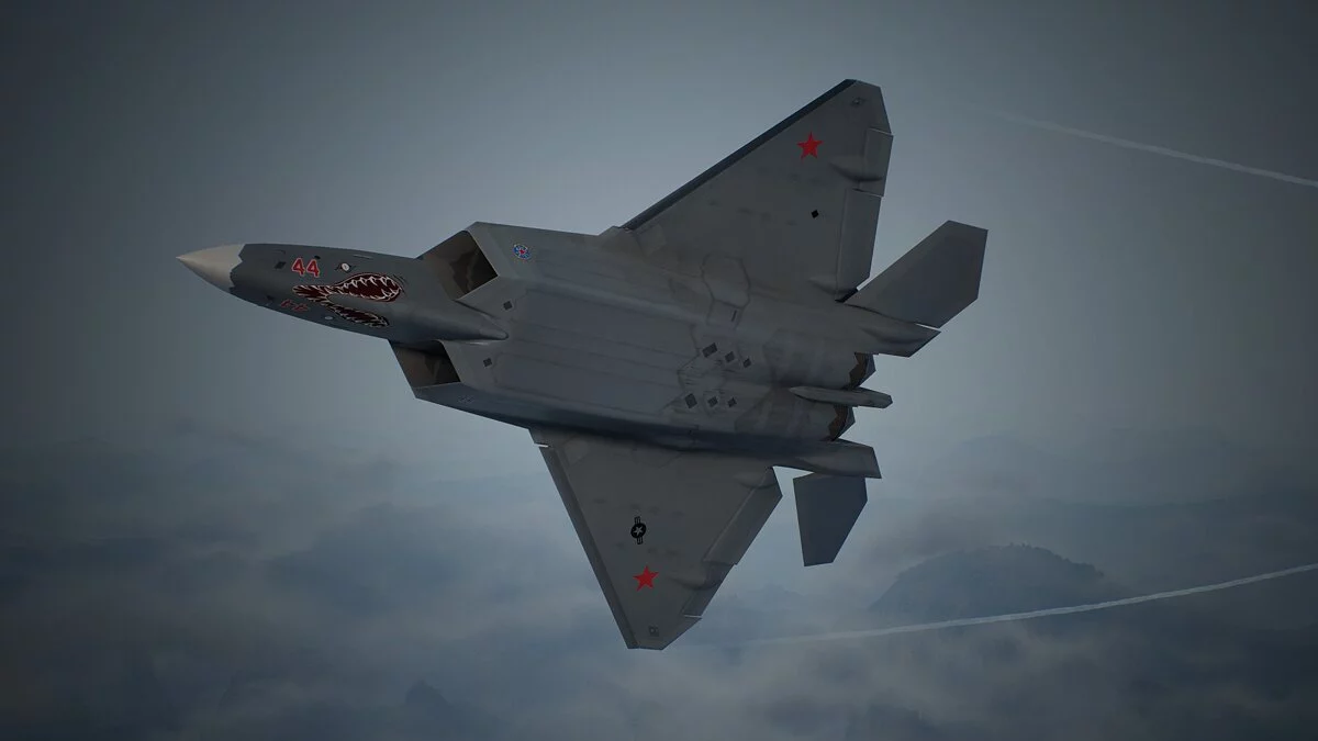 Ace Combat 7: Skies Unknown — Ф-22 акула