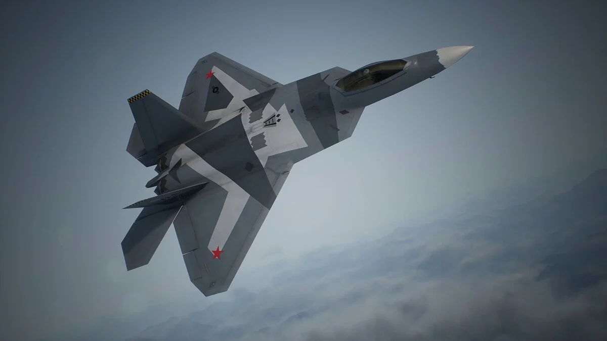 Ace Combat 7: Skies Unknown — Ф-22 акула
