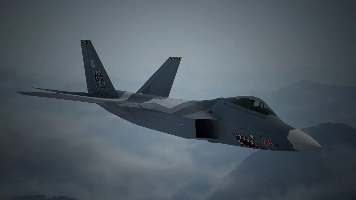 Ace Combat 7: Skies Unknown — Ф-22 акула