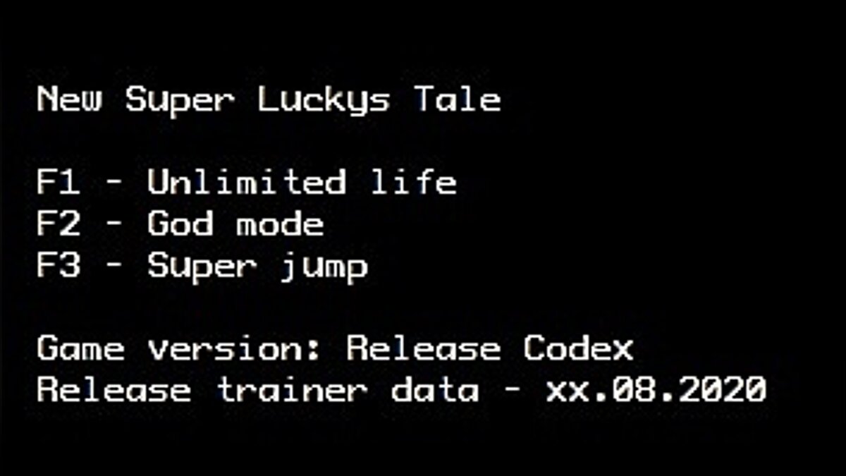 Super Lucky&#039;s Tale — Трейнер (+3) [Rip Codex] [LIRW / GHL]