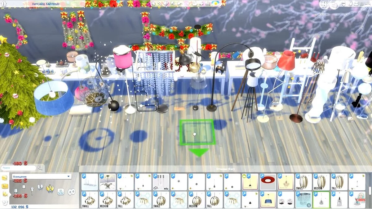 The Sims 4 — Большой пак столов и освещения (457/312 Вариантов)