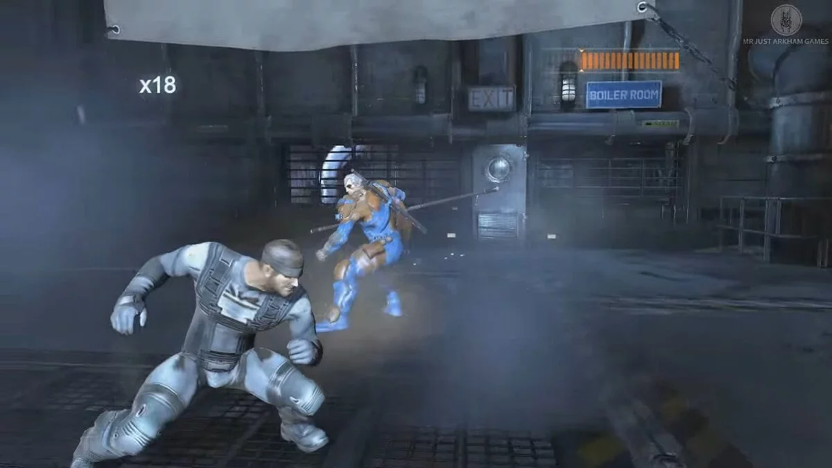 Batman: Arkham Origins — Снэйк из игры Metal Gear Solid