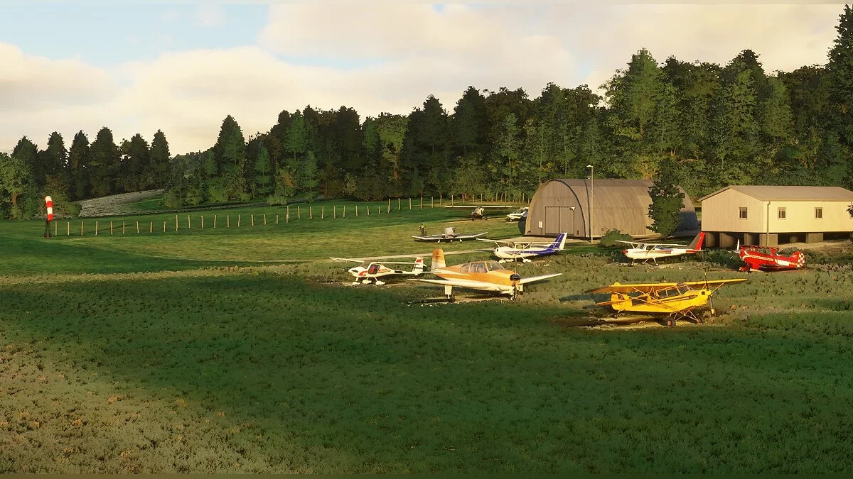 Microsoft Flight Simulator — Аэродром Гленфорса