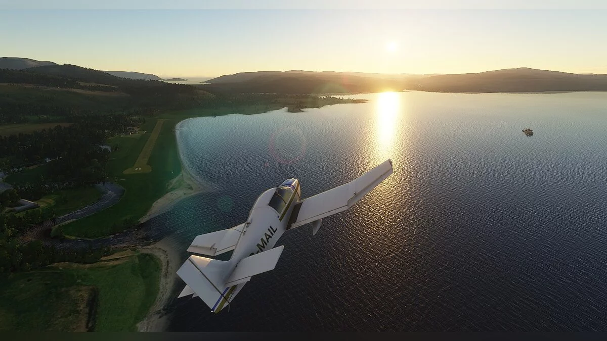 Microsoft Flight Simulator — Аэродром Гленфорса