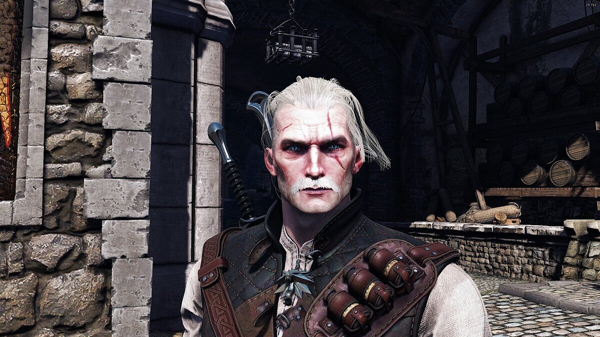 The witcher 3 geralt face mod фото 51