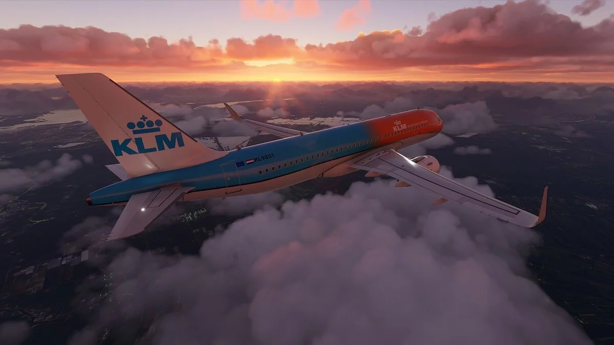 Microsoft Flight Simulator — KLM A320 - Оранжевая гордость