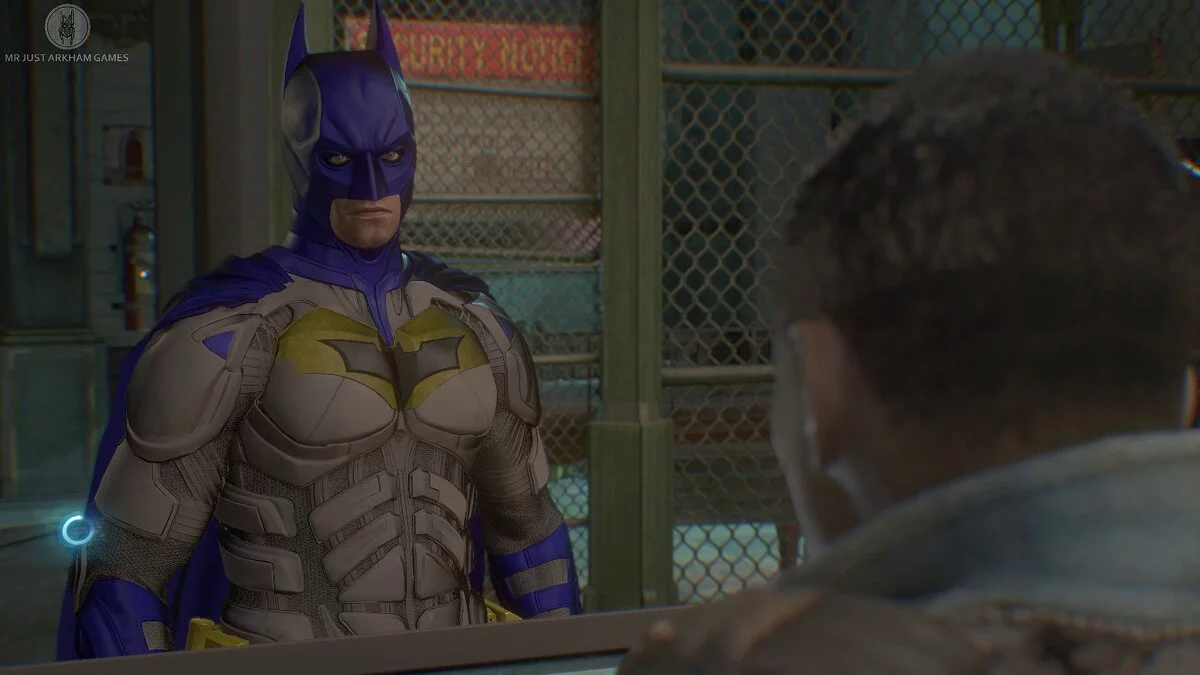 Batman: Arkham Knight Game of the Year Edition — Классические цвета костюма Бэтмена
