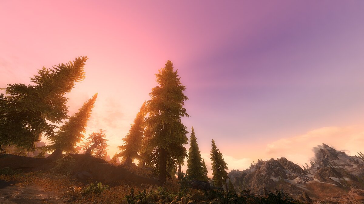 Elder Scrolls 5: Skyrim Special Edition — Мифические века - улучшенная погода
