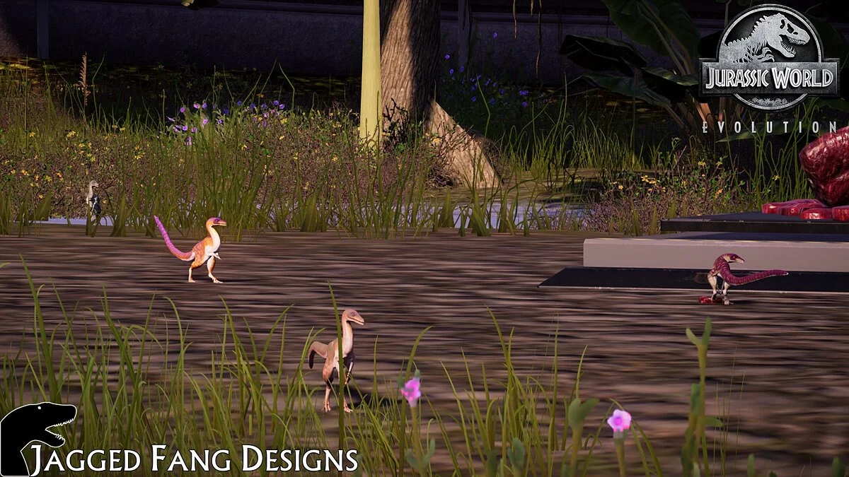 Jurassic World Evolution — Улучшенный компсогнат