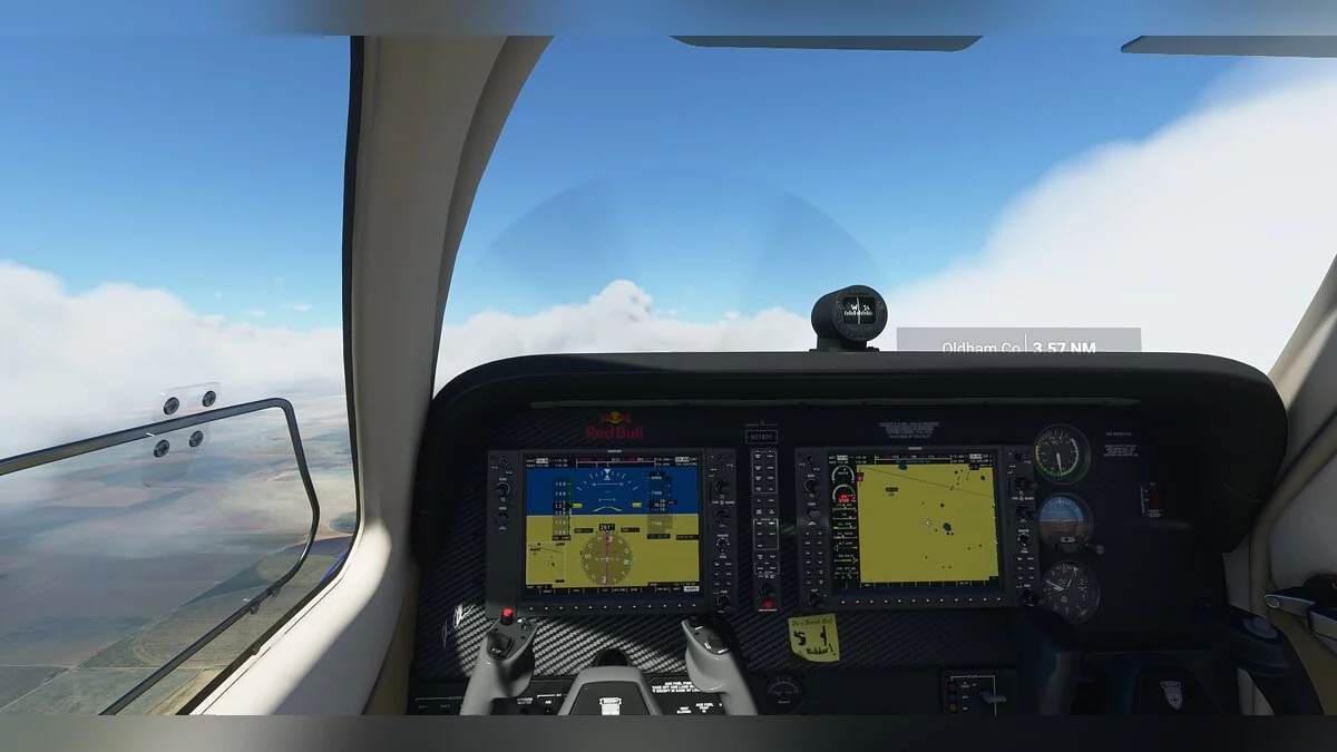 Microsoft Flight Simulator — Раскраска RedBull для самолета Beechcraft Bonanza G36