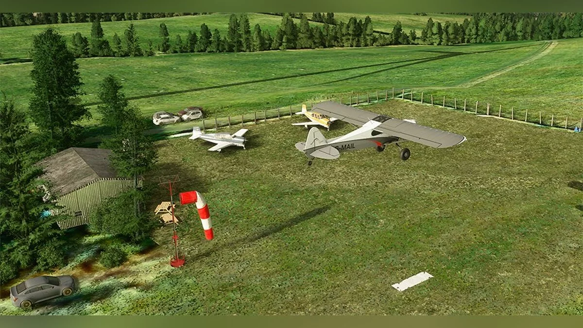 Microsoft Flight Simulator — Аэродром Нокбейн Фарм