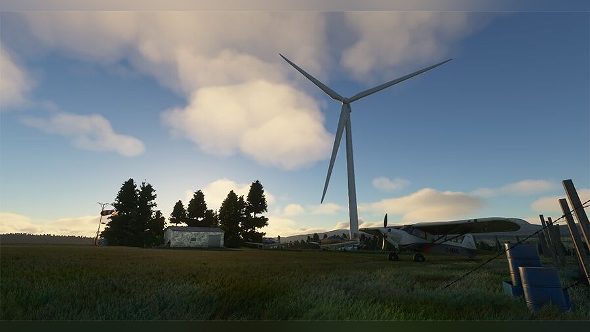 Microsoft Flight Simulator — Аэродром Нокбейн Фарм