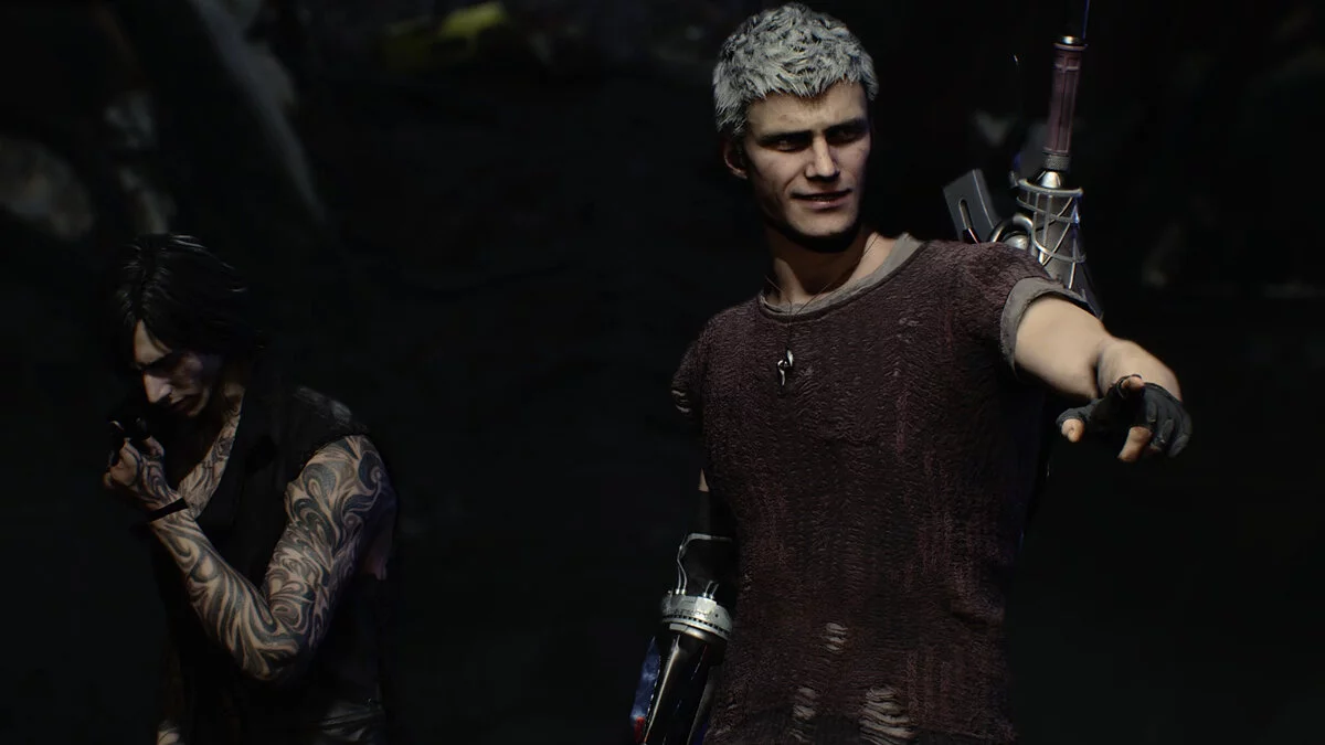 Devil May Cry 5 — Неро без пальто