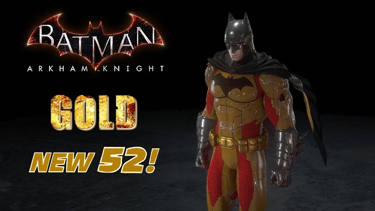 Batman: Arkham Knight Game of the Year Edition — Золотой костюм New 52