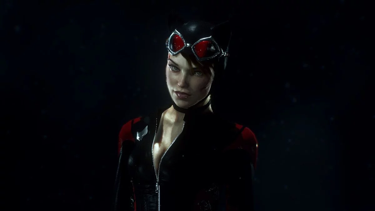 Batman: Arkham Knight Game of the Year Edition — Костюм Женщины-кошки с красными вставками