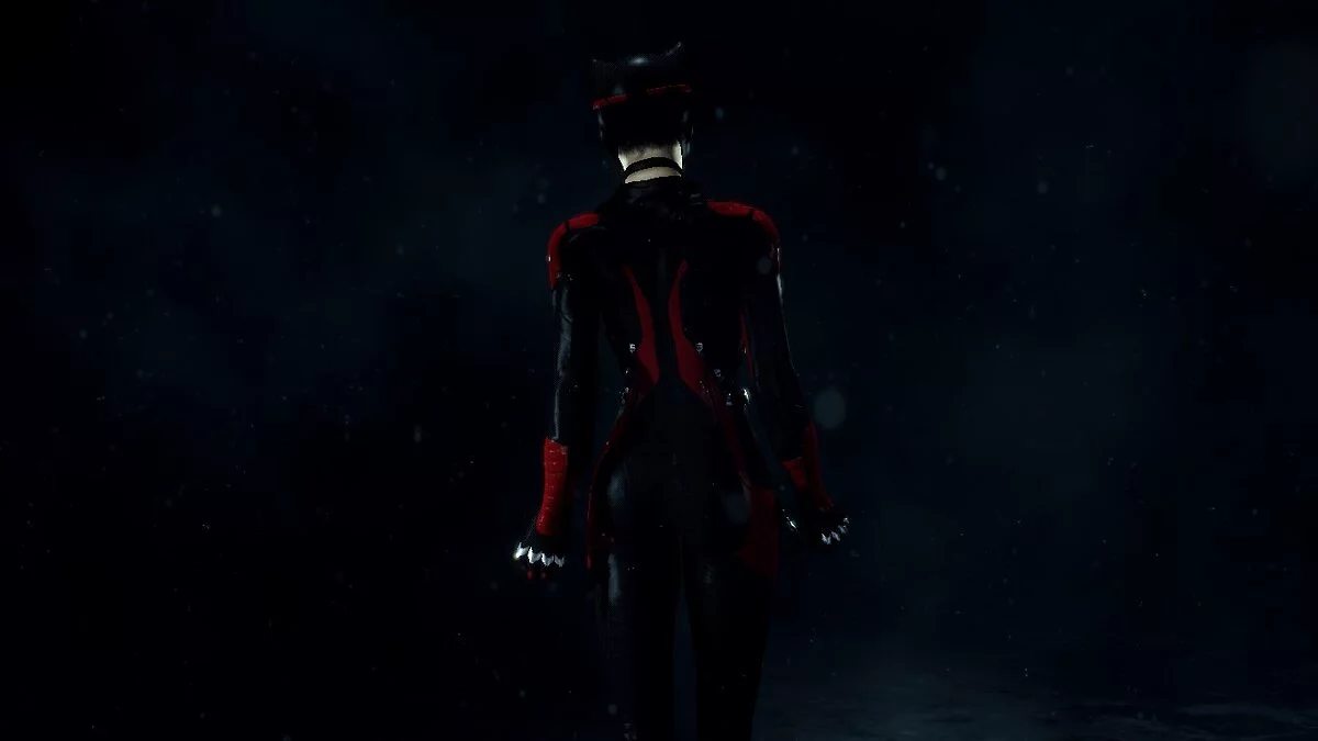 Batman: Arkham Knight Game of the Year Edition — Костюм Женщины-кошки с красными вставками