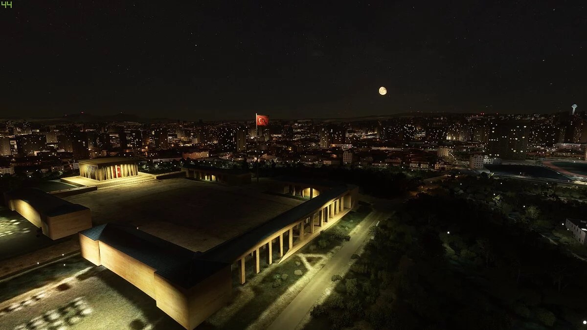 Microsoft Flight Simulator — Улучшенный мавзолей Аниткабир