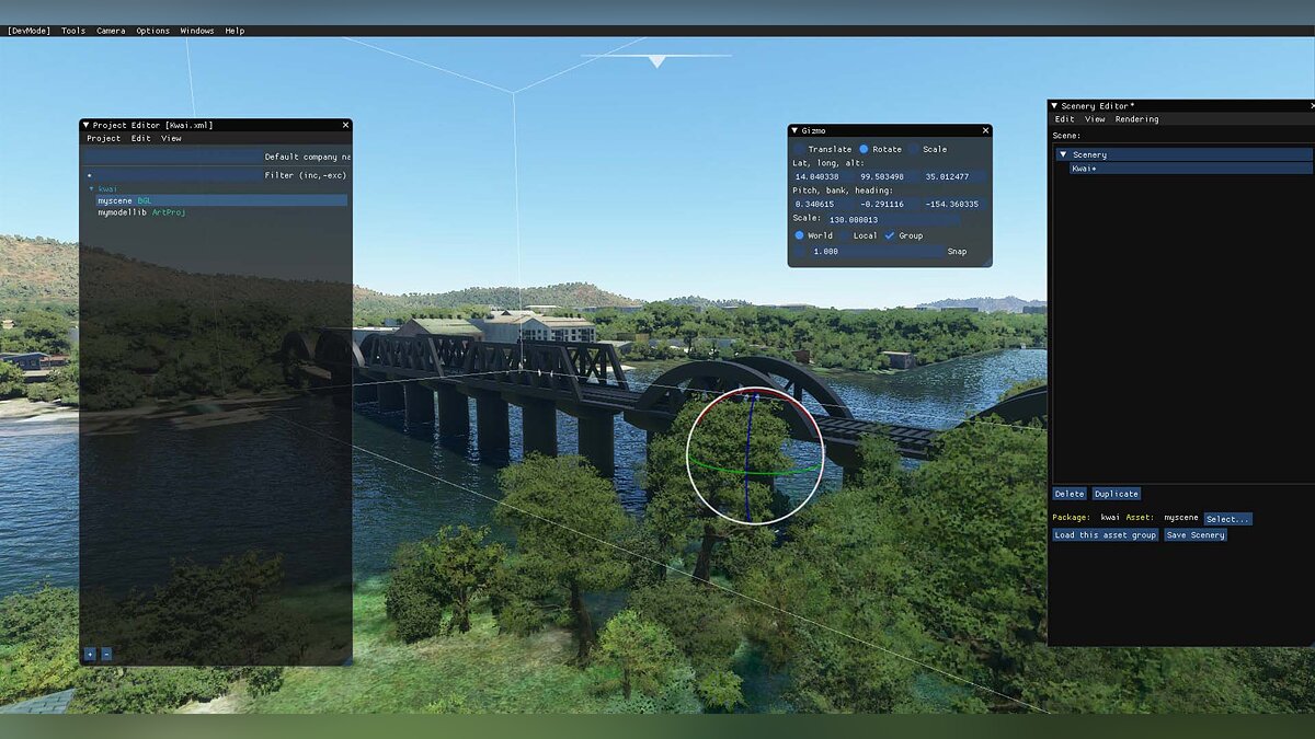 Microsoft Flight Simulator — Мост через реку Квай