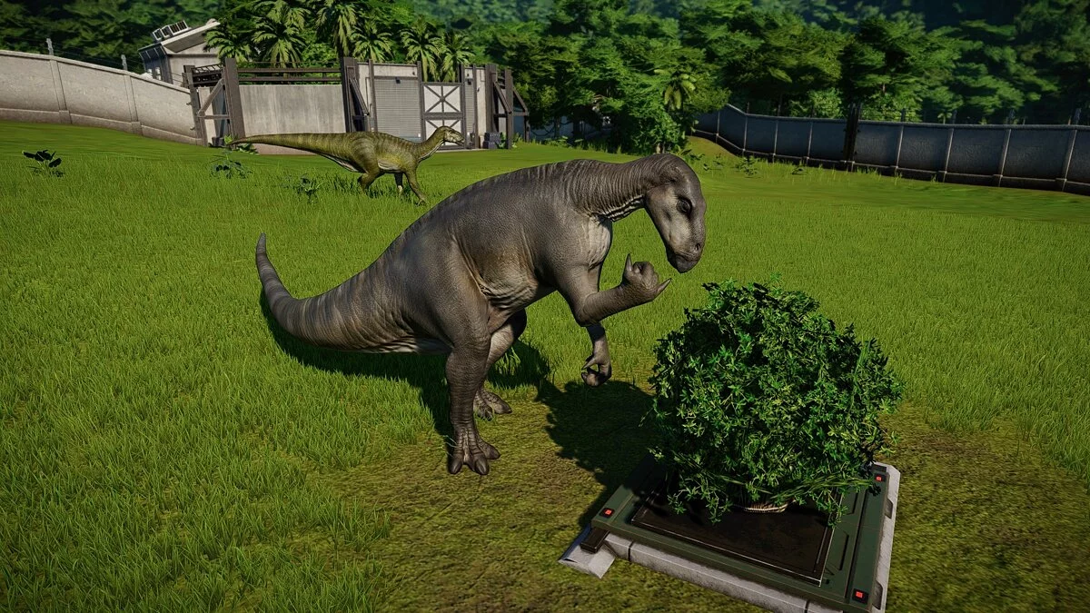 Jurassic World Evolution — Реалистичный игуанодон
