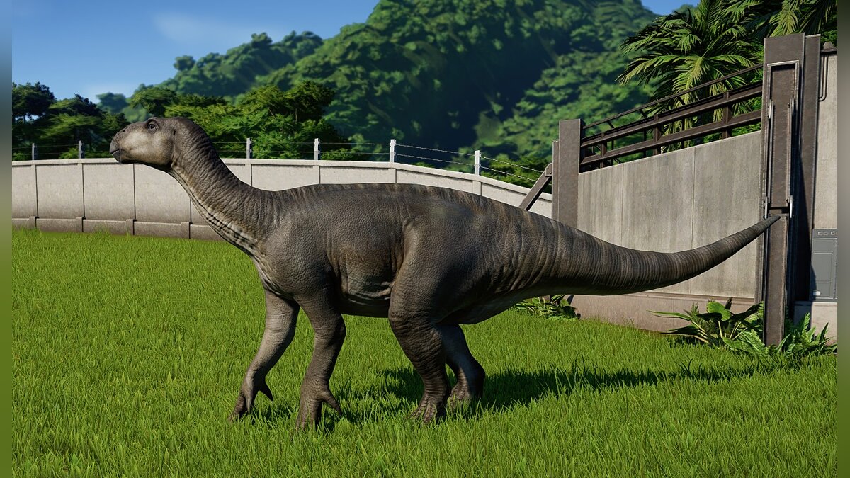Jurassic World Evolution — Реалистичный игуанодон