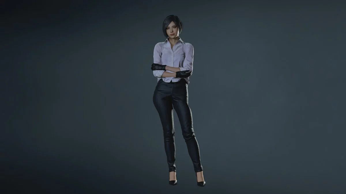 Resident Evil 2 — Ада Вонг в нуарном образе