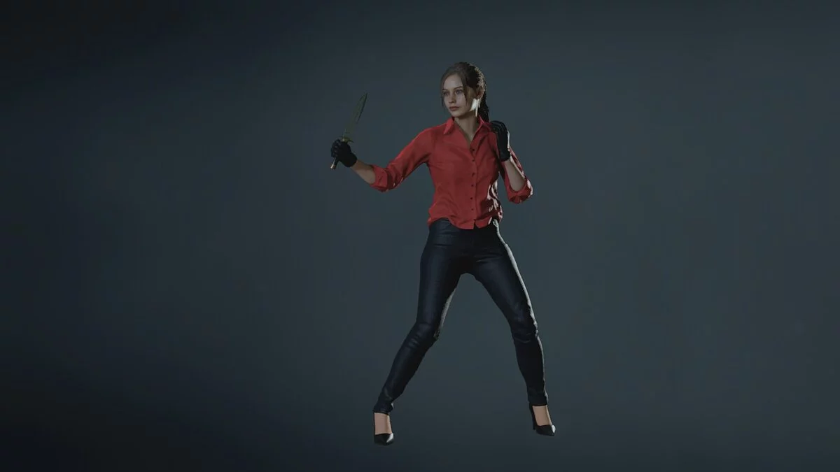 Resident Evil 2 — Клэр нуар без подтяжек и галстука