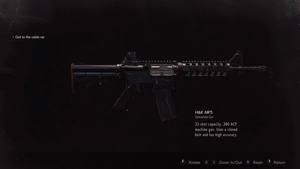 Resident Evil 2 — Винтовка Colt M4A1 из Resident Evil 3