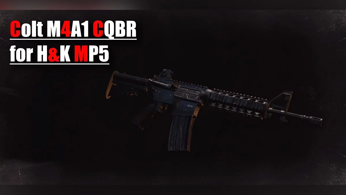 Resident Evil 2 — Винтовка Colt M4A1 из Resident Evil 3