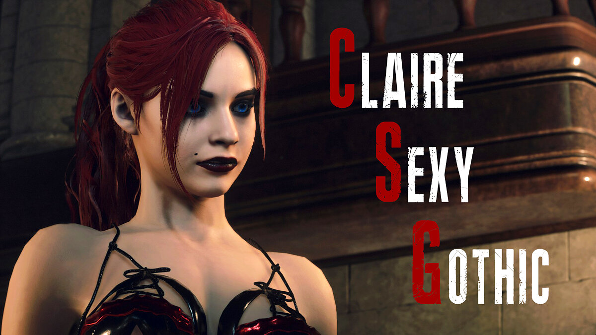 Resident Evil 2 — Сексуальная готичная Клэр